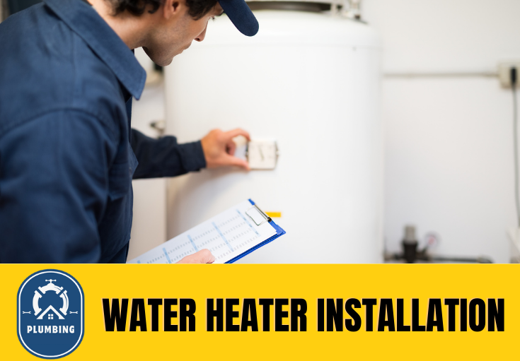 water heater installation Swale